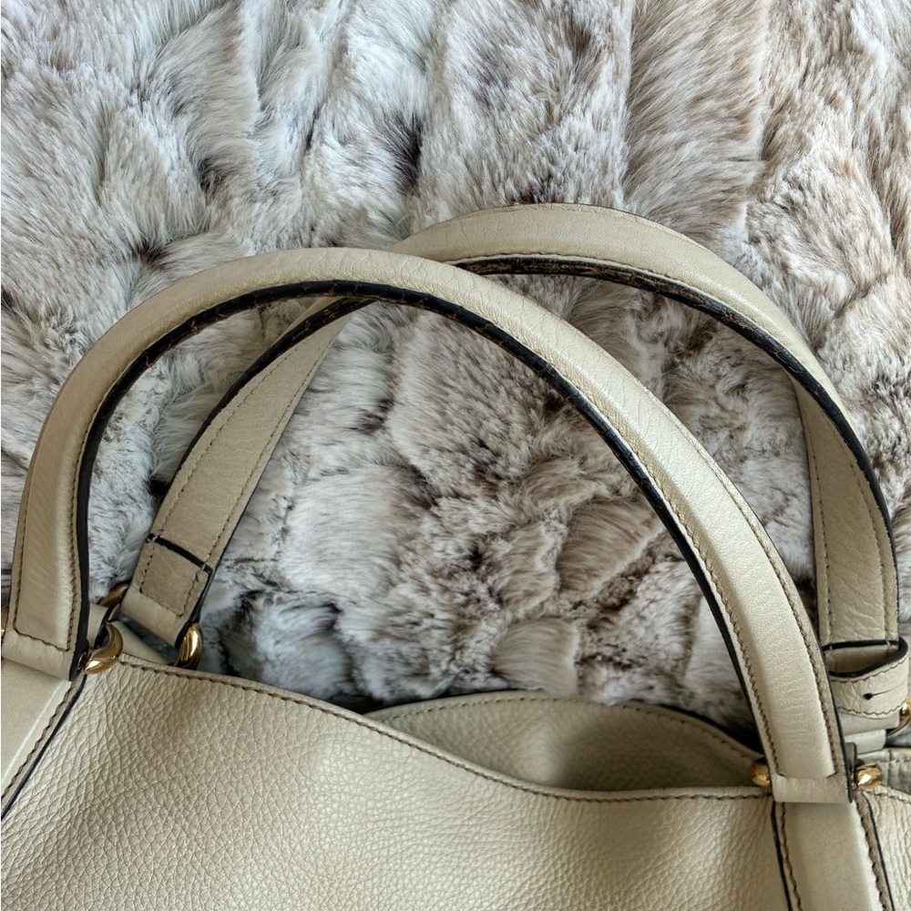 🤍 Gucci Soho Ivory Tote Bag - Picture 8 of 17
